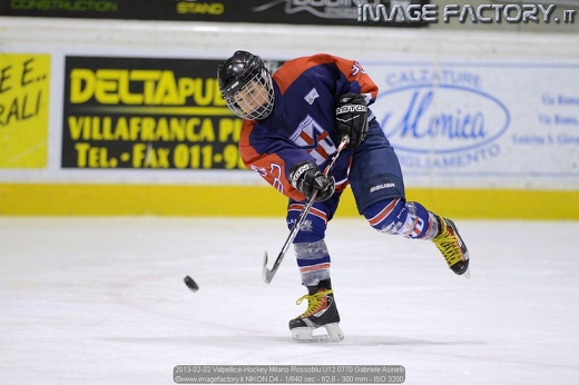 2013-02-02 Valpellice-Hockey Milano Rossoblu U12 0770 Gabriele Asinelli